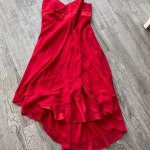 Alfredo Angelo, Red, Size, strapless, Floor length, dress women's evening gown